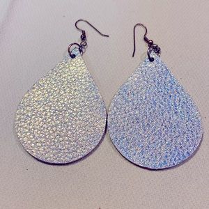 Silver earrings